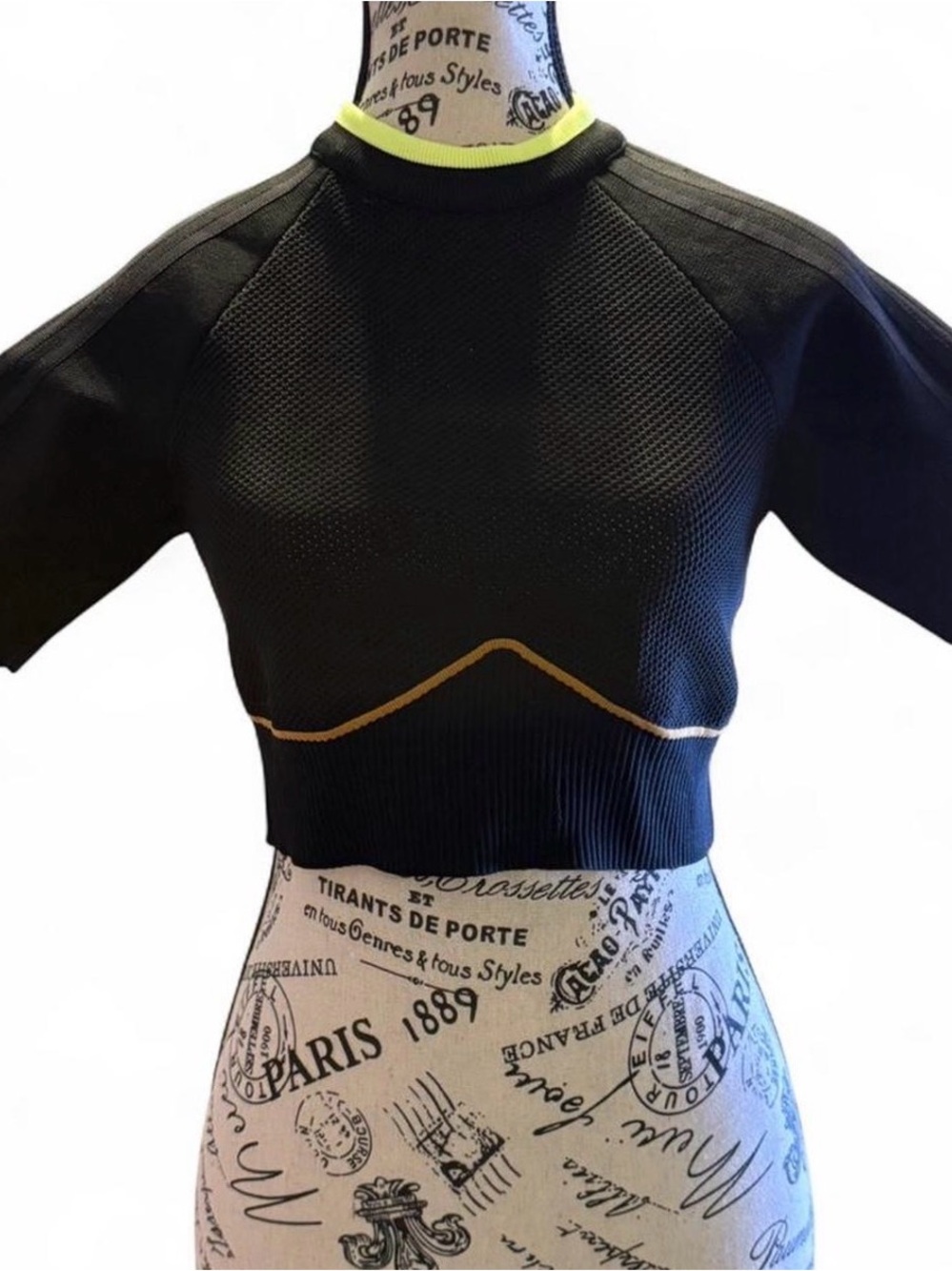 Adidas X Ivy Park Cropped Athletic Top - Picture 2 of 3